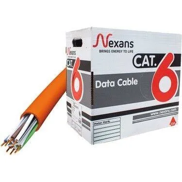 NEXANS CAT6 U/UTP 23AWG HELOJEN FREE 305m